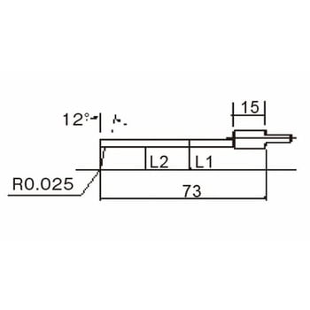 ACCRETECH用于轮廓测量（小孔测量）的高刚性触针东京精密DM83524